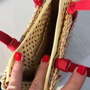 Woven Strawberry Vintage Inspired